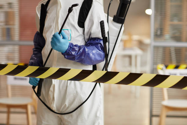 Professional Blood Cleanup technician working in Alexandria, KY